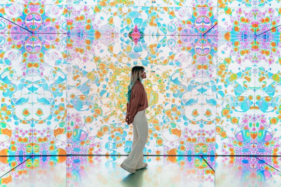 Moco Museum Amsterdam Entrance Tickets with Banksy & More - Digital rooms and light installations: when art becomes a feeling