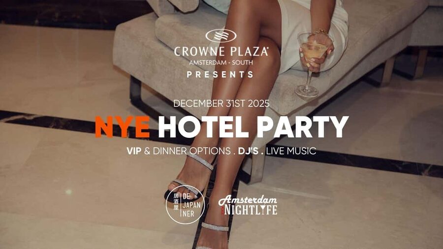 NYE Hotel Party 2025-2026: Crowne Plaza Amsterdam - South - The black-and-white-with-gold dress code: how to avoid feeling underdressed