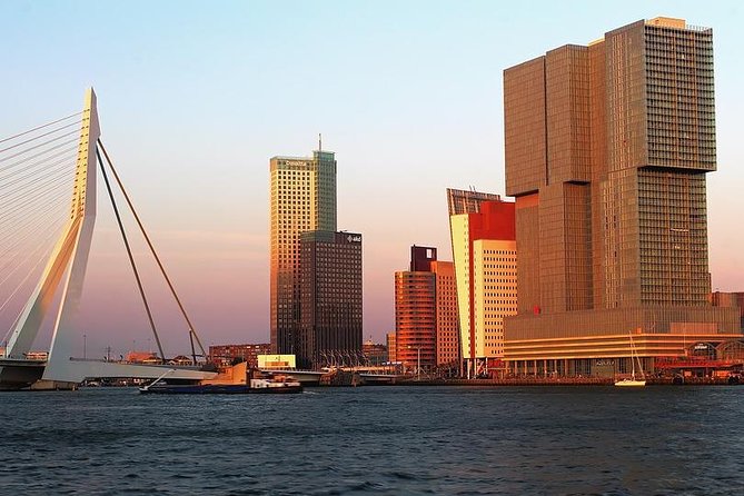 Private Day Trip from Amsterdam to Rotterdam and the Hague - Erasmus Bridge: the quick architecture hit that sets the tone