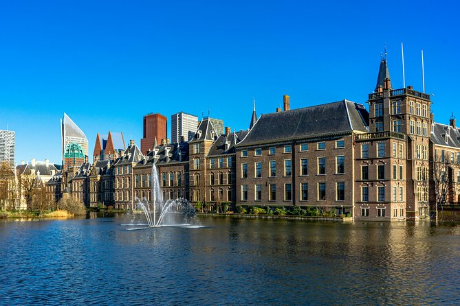 Private Guided City Tour of The Hague & Mauritshuis Museum Entry - Grote Kerk: Gothic brick, stained glass, and a bell tower view