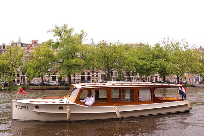 Private Guided Historic Amsterdam Canal Cruise in a Salon Boat - Logistics that save your feet: where drop-offs can help