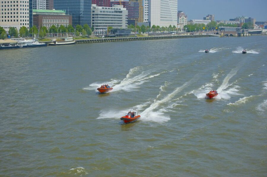 Private RIB-experience - Vlaardingen, Waalhaven, and Pernis with Shell ties