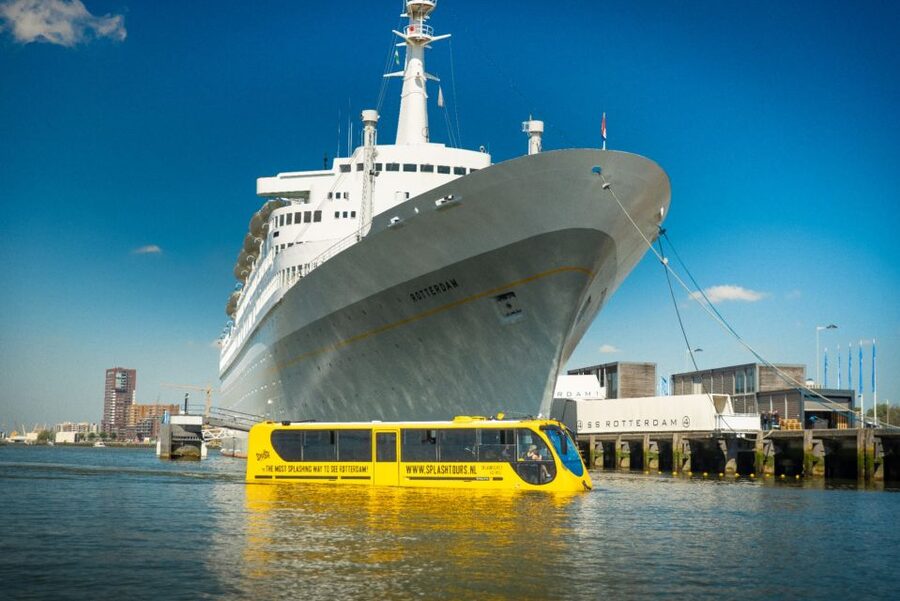 Rotterdam: 1-Hour Sightseeing Splash Tour - Rotterdam From Wheels to Water: The Amphibious Bus Moment