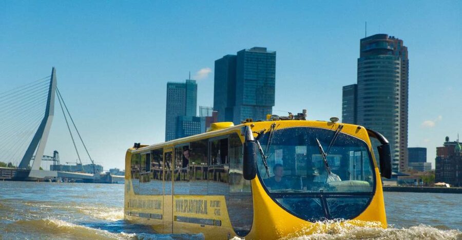 Rotterdam: 1-Hour Sightseeing Splash Tour - The 1-Hour Route: What You’ll See Before the Splash