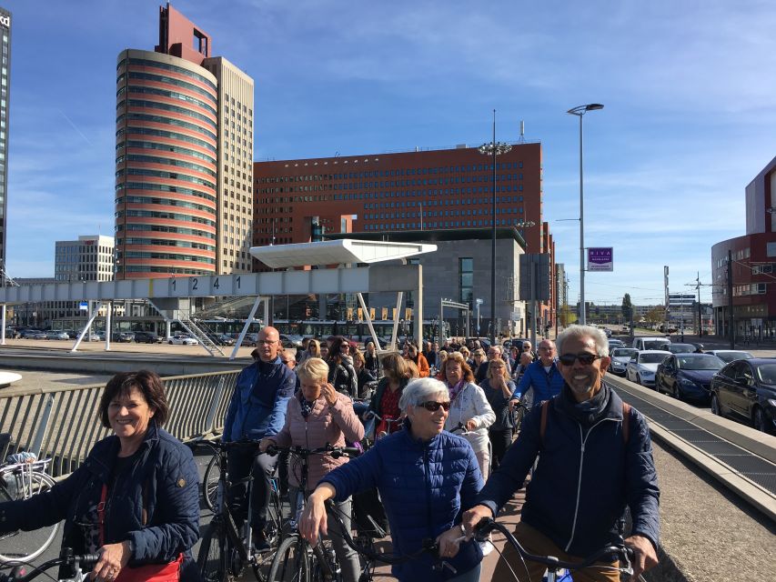 Rotterdam: 2.5-Hour Highlights Bike Tour - Crossing the Erasmusbridge, and How to Keep It Comfortable