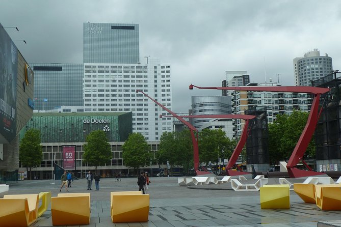 Rotterdam Architecture Highlights Walking Tour - Boompjeskade and the Maas view: end with the city open to the air