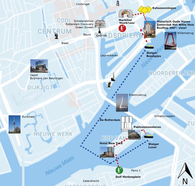 Rotterdam: De Rotterdam, Cube Houses, Watertaxi and Markthal - Key things that make this tour worth your time