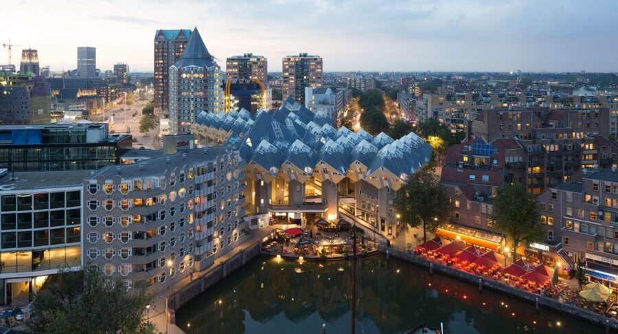 Rotterdam: De Rotterdam, Cube Houses, Watertaxi and Markthal - Why this Rotterdam combo works in 2.5 hours