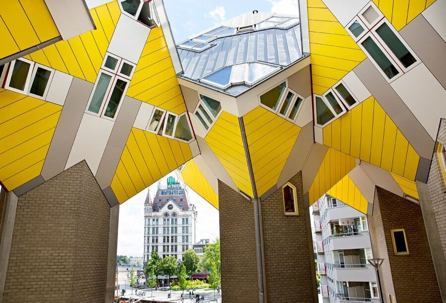 Rotterdam: Markthal Tour, Meet & Taste, and Het Witte Huis - Het Witte Huis rooftop: your 360-degree Rotterdam photo stop