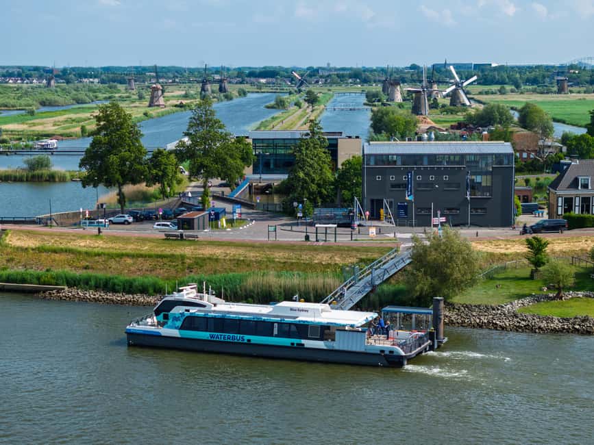 Rotterdam: WaterShuttle Ticket to Kinderdijk - Choosing your seats on the boat: indoor comfort or outdoor views