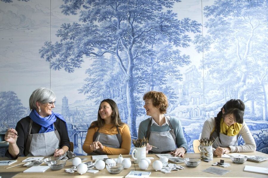 Royal Delft: Delftblue Factory and Museum - Entering the Last 17th-Century Delft Blue Factory, Still Made by Hand