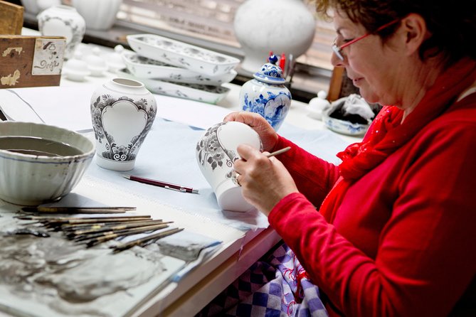 Royal Delft: Delftblue Factory and Museum Admission Ticket - Stop 1, entering Royal Delft’s museum and production world