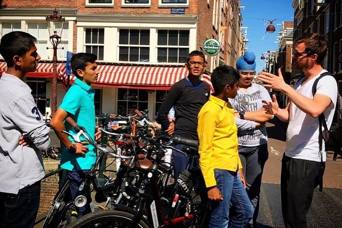 Small Group Guided Bike Tour of Amsterdam's Hidden Gems - Getting your bearings in Amsterdam by bicycle (not on foot)