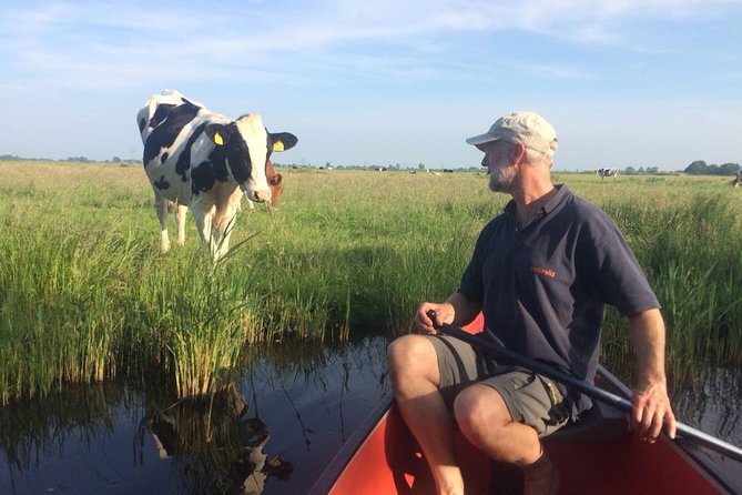 Small-Group Guided Sunset Canoe Tour in Waterland with Dinner - How the evening starts: leaving Amsterdam without going far