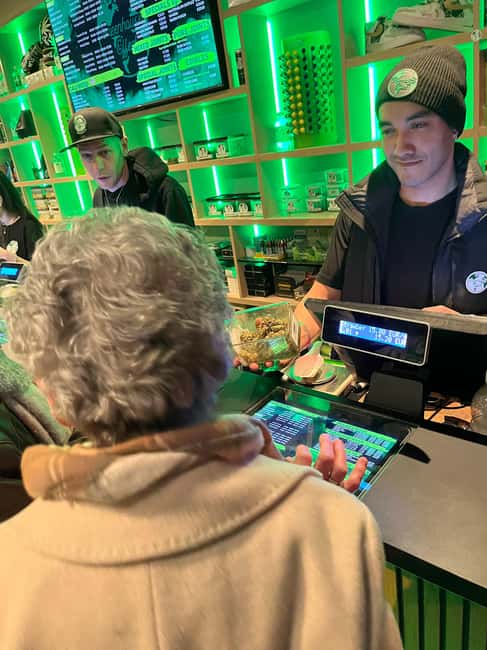 Sprechen Sie Gras? German Tour of Amsterdam's Coffeeshops - Optional Red Light District preview for €8, and how to handle it respectfully