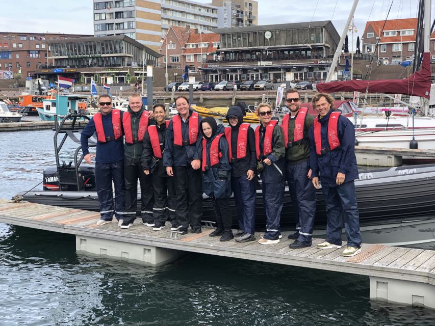 The Hague: Scheveningen Beach RIB Speedboat Tour - The lighthouse viewpoint for photos that feel real