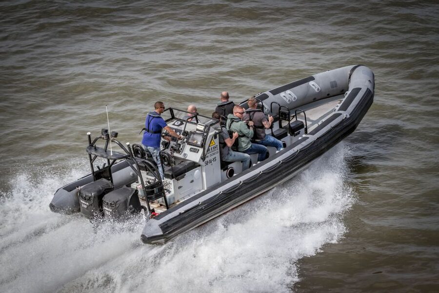 The Hague: Scheveningen Beach RIB Speedboat Tour - Harbor ships and shoreline energy, not just scenery