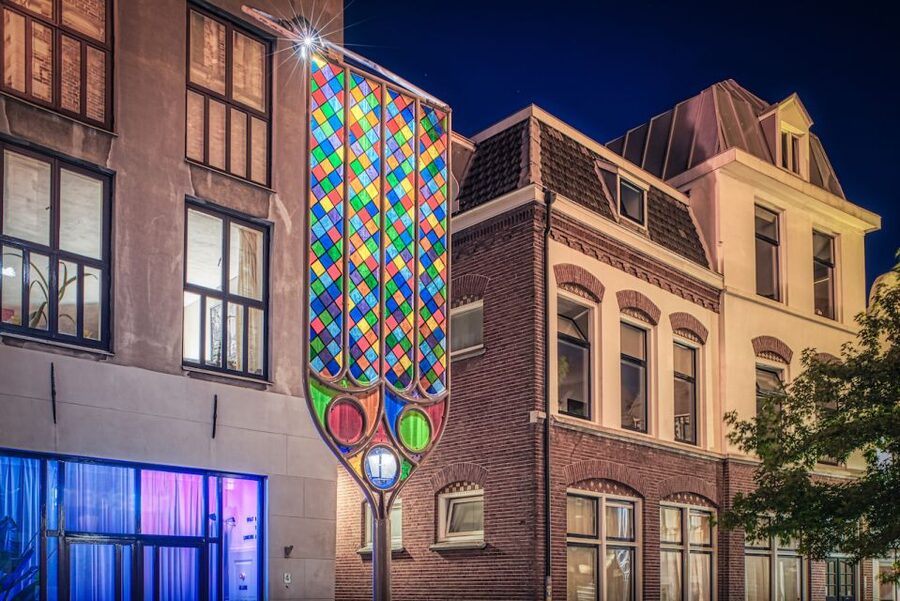 Utrecht: Guided Lumen Walking - Castellum Wall made of light: seeing Utrecht’s Roman past glow