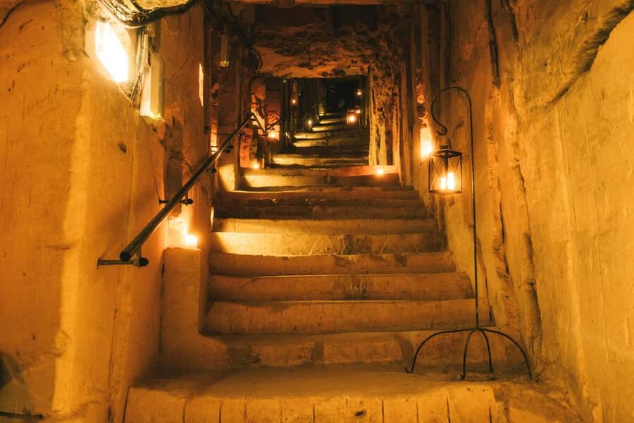 Valkenburg: Cave Biking Underground Bike Tour - Daalhemerweg 150 and the 163-step cave entry