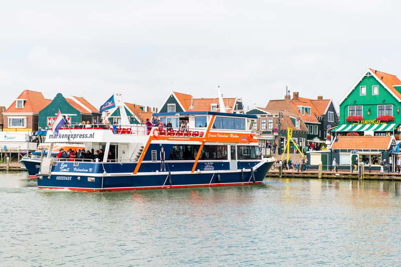 Volendam: Express Boat Cruise to Marken Island - The 30-Minute Cruise: Let the Audioguide Do the Explaining