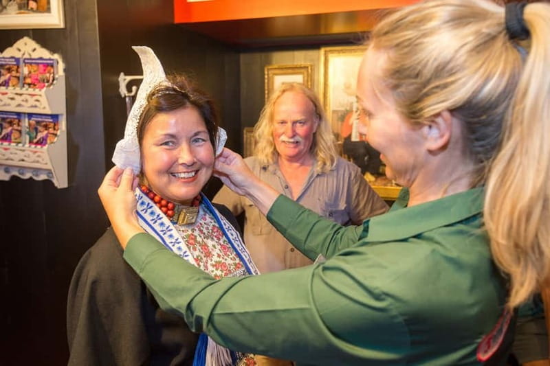 Volendam: Photo in Traditional Dutch Costume - What this Volendam costume photo is really about