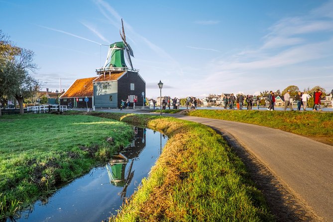 Windmill Tour from Amsterdam, Including Volendam & Marken - Zaanse Schans: windmills, wooden houses, and real demonstrations
