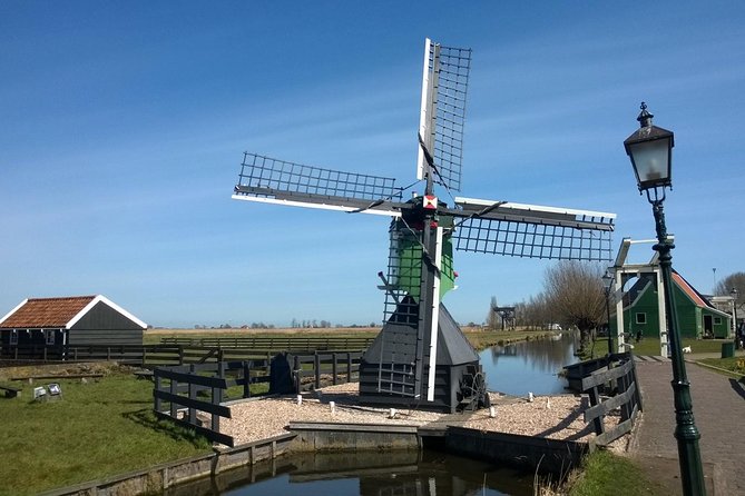 Zaanse Schans 3-Hour Private Tour from central Amsterdam, Airport or Port - Molen De Kat paint mill, included admission plus the climb